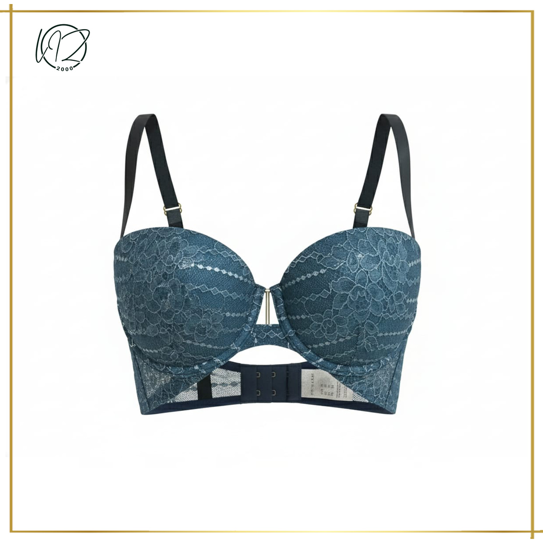 Eden Lace Push-Up Longline Bra