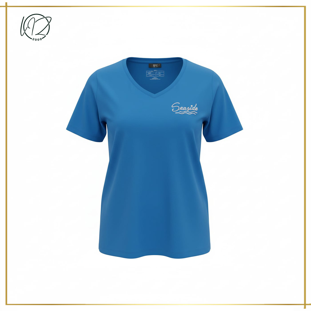 Seaside Solid Blue T-shirt