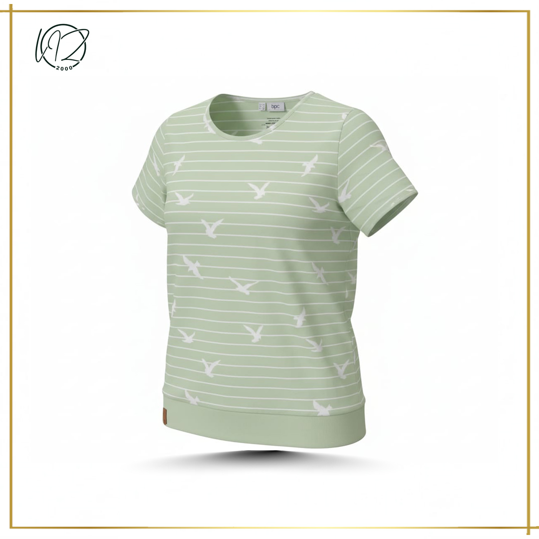 Birds Contrast T-shirt